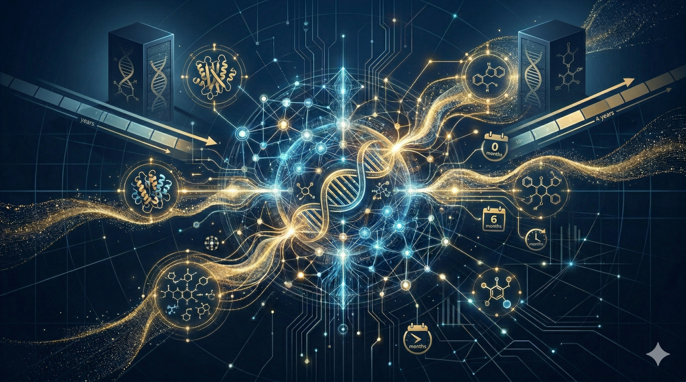 醫學史上的一大步：AI 將新藥開發週期從「年」縮短至「月」