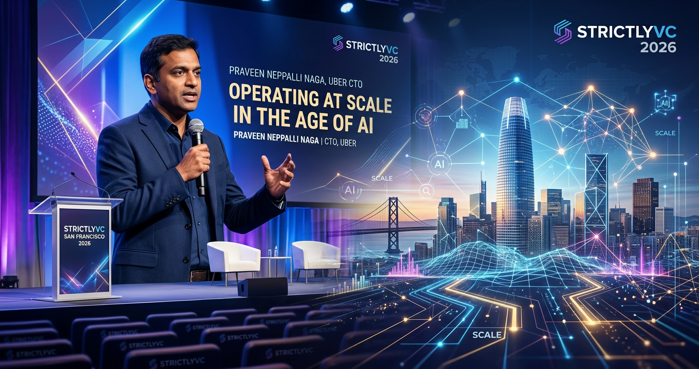 Uber CTO Praveen Neppalli Naga to Speak at StrictlyVC San Francisco 2026